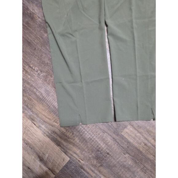 NWT WonderWink Scrubs Womens 1X Tall Olive Green Cargo Pants Drawstring - Picture 6 of 6